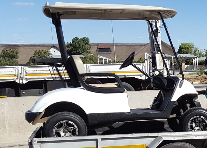 Golf cart shipping